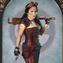 oil portrait of a young man